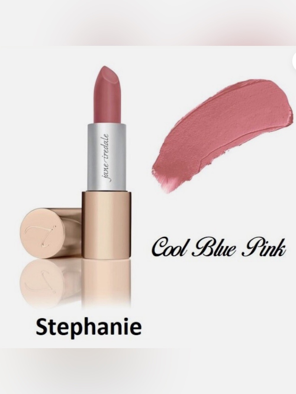 Jane Iredale Rouge a Levres Lipstick - Stephanie - .12 oz New Without Box